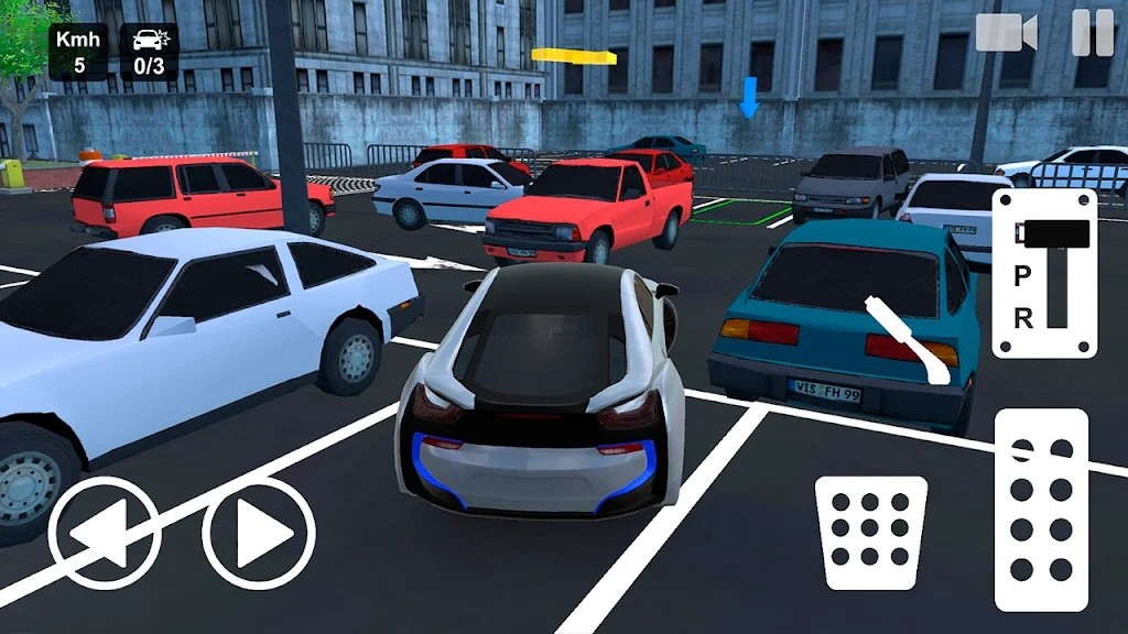 市中心真正的停车场3D(Real Car parking 3D Downtown)