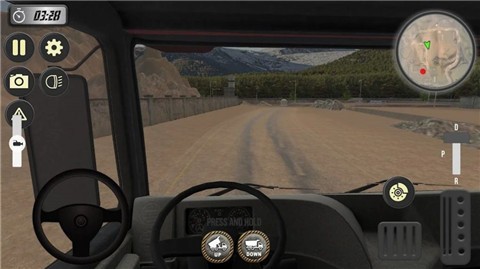 矿山采石场卡车模拟器