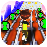 外星人地铁冒险(Subway Ben Alien Adventure 10 Game)