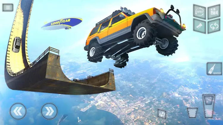 巨型坡道赛车特技3D(Prado Impossible Stunts)
