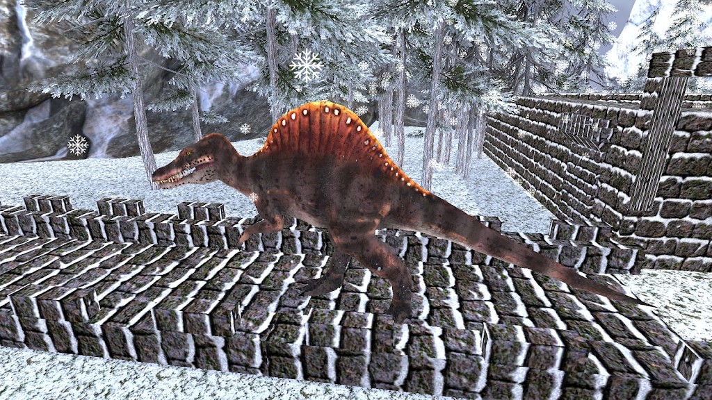 野生恐龙冬季丛林3D(Wild Dinosaur Winter Jungle 3D)