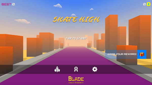 方块世界滑板(Skate High)