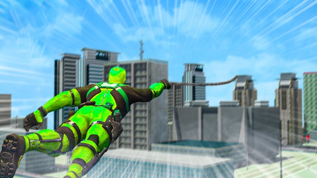 罪恶都市蜘蛛绳英雄3D(Vice Town: Spider Rope Hero 3D)