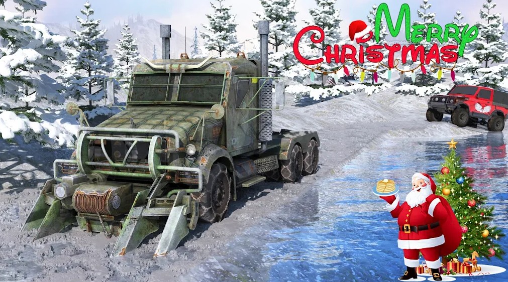 圣诞雪地卡车模拟器(Christmas Snow Truck Simulator)