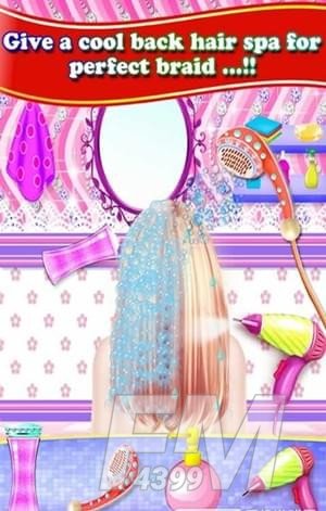 时尚女孩辫子发型沙龙免费版游戏下载-时尚女孩辫子发型沙龙最新版下载v1.0.0