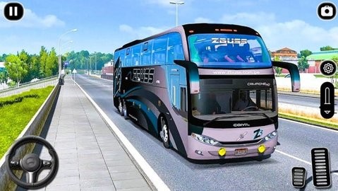 豪华巴士模拟公路教练