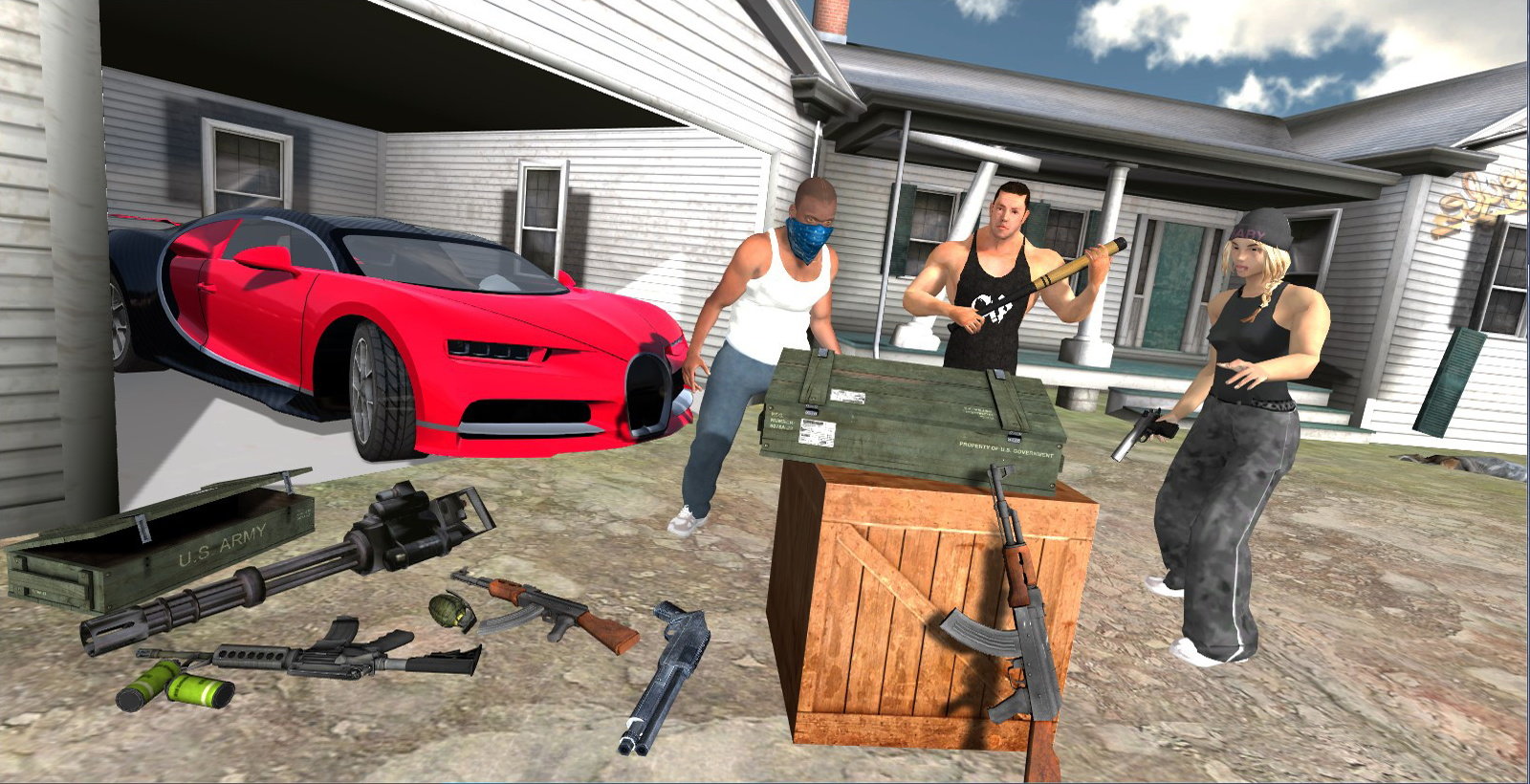 黑帮犯罪生活(Gangster Crime Car Driving Sim)  v1.69