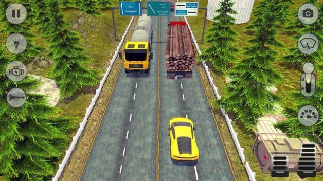 In Truck Driving Highway Race  v2.2