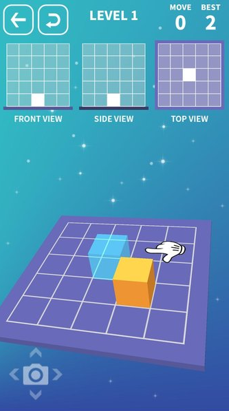 滚动的方块(一个方块翻滚的游戏)  v1.0.1