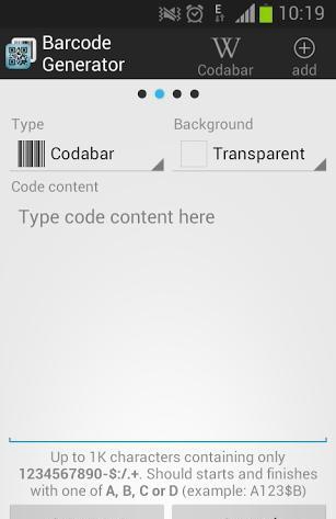 条形码生成器手机版(Barcode Generator)