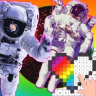 宇航员太空像素艺术免广告版