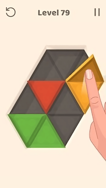 折叠三角形手游