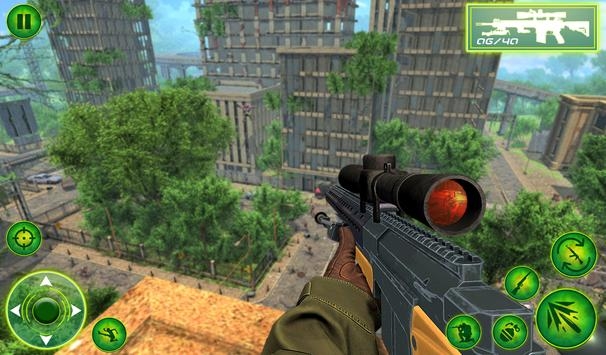 城市僵尸狙击手3D射击City Zombie Sniper 3D