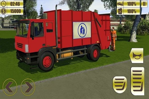 垃圾车模拟驾驶最新版(garbage transporter truck driving simulator)
