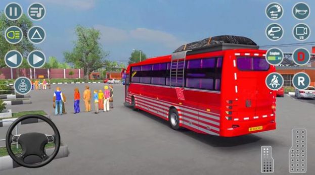 印度越野爬坡巴士3D游戏
