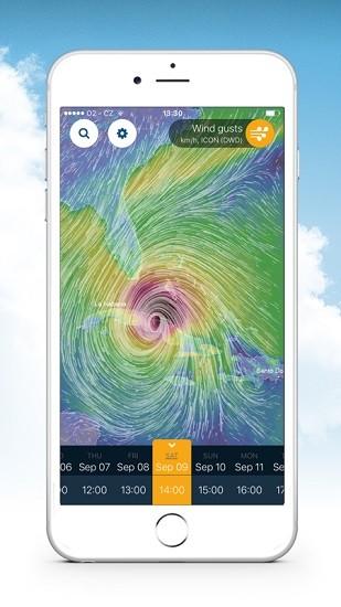 ventusky风雨气温图app