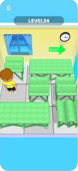 折叠床迷宫游戏