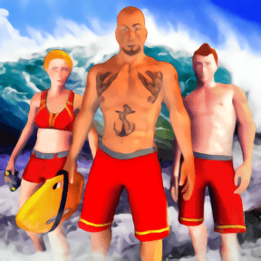 海滩拯救救生员队最新版(beach rescue game)