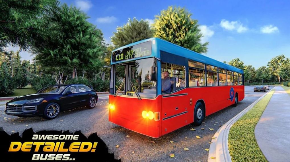 城市巴士竞速游戏