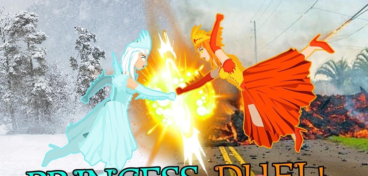 冰火公主决斗(Princess Brawl Ice vs Fire)