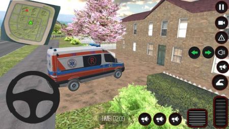 快速救护车模拟器游戏