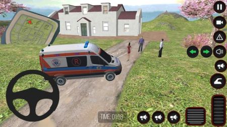 快速救护车模拟器游戏