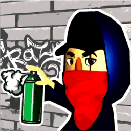 涂鸦忍者绘画模拟器游戏(graffiti ninja)