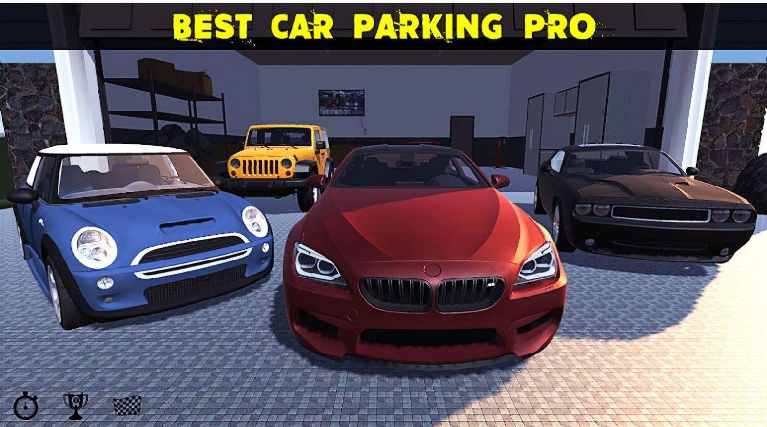 大型停车场模拟器Best Car Parking Pro