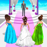 新娘比赛游戏(Bridal Dress up run) v1.5 最新版