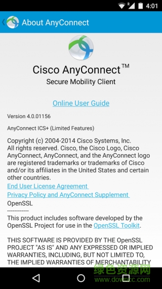 cisco anyconnect苹果手机版